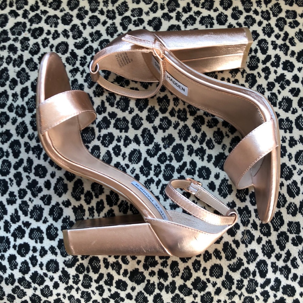 Steve Madden open toe heel